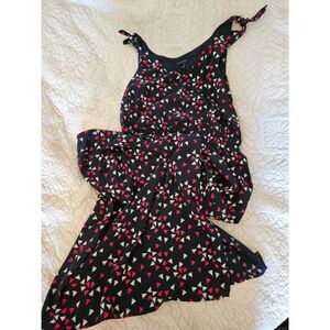 Tommy Hilfiger Sail Boat Maxi  Tank Dress Red White & Blue
